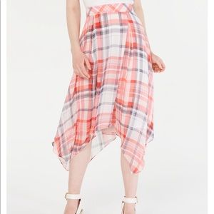NWT Tommy Hilfiger handkerchief-hem skirt